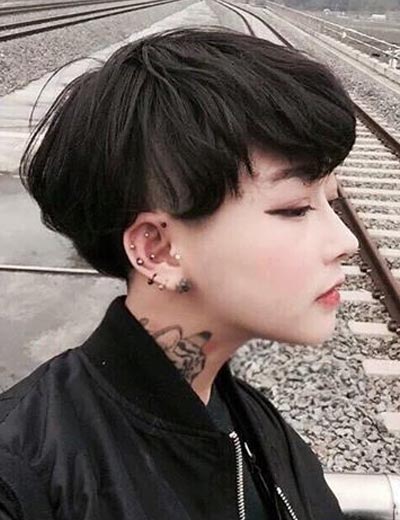 ทรงผมทอมนักเรียน9