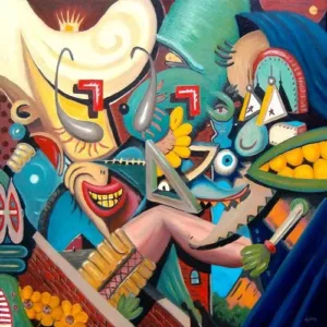 การ์ตูนแนว abstract เหนือธรรมชาติ