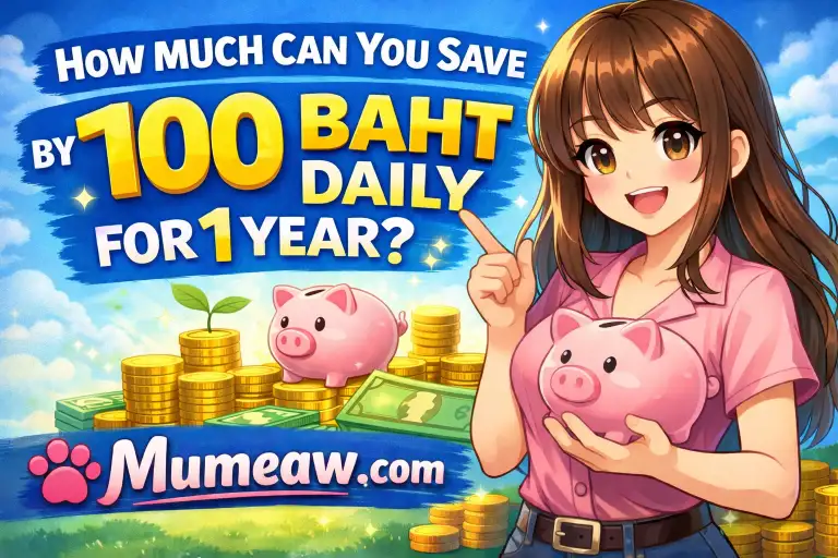 ออมเงินวันละ 100